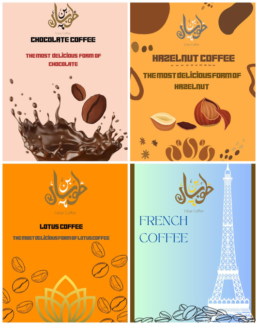 Flavor coffee packets